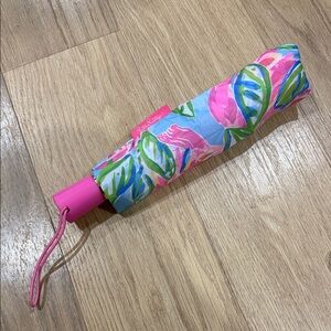 Lilly Pulitzer Multi Color Travel Umbrella